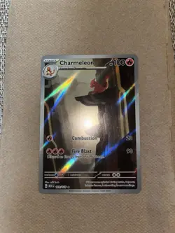 Pokemon Tcg Charmeleon 169/165 SV: Scarlet & Violet 151 Illustration Rare Holo - Image 1