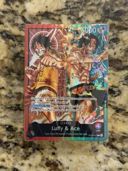 1x ONE PIECE ENGLISH TCG: (ST-30) Starter Deck EX: Luffy & Ace BRICK ONLY SEALED - Image 1