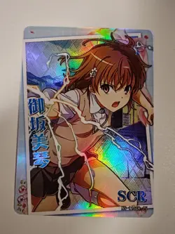 Card NS-11-SCR15 A Certain Magical Index Mikoto Misaka Misaki Shokuhou Holo - Image 1