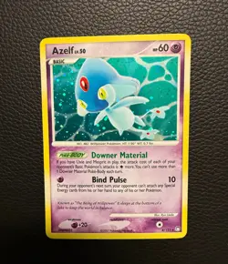 Pokemon Card - Azelf LV. 50 Mysterious Treasures 4/123 Holo Rare - Image 1