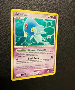 Pokemon Card - Azelf LV. 50 Mysterious Treasures 4/123 Holo Rare - Image 3