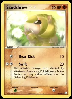 Sandshrew 74/109 Team Rocket Returns Pokemon EXC BUY 2 CARDS GET 1 FREE!! - Image 1