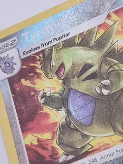 Pokemon TCG Tyranitar Reverse Holo Rare Card Pokemon Go 043/078 - Image 5