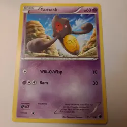Yamask Pokemon Card HP 60 Basic 2013 55/116 Regular - Image 1