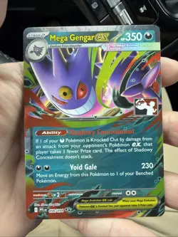 Pokemon Mega Gengar ex #056/094 PRIZE PACK SERIES 9 Play Stamp Promo - Image 1