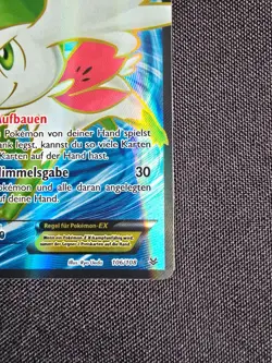 Shaymin EX 106/108 Full Art German XY Roaring Skies Drachenleuchten Pokemon TCG - Image 5