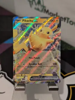 Pikachu ex 063/193 Paldea Evolved PAL English Pokemon Card - NM - Image 1