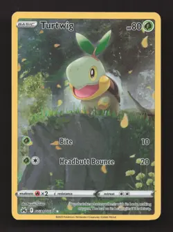 Turtwig GG31/GG70 Holo Crown Zenith Galarian Gallery Pokemon Holo NM - Image 1