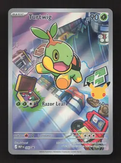 Turtwig 040 Holo Promo ME: Mega Evolution Promo Pokemon Near Mint - Image 1
