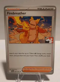 Firebreather 089/094 Non Holo Prize Pack: Series 9 Pokemon Play! Mint Condition - Image 1