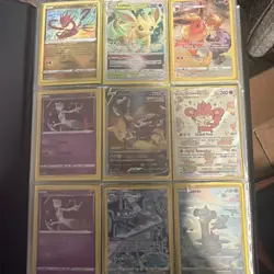 Pokemon Binder And Card Collection (145 NM💎 Cards) - Image 1