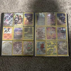 Pokemon Binder And Card Collection (145 NM💎 Cards) - Image 2