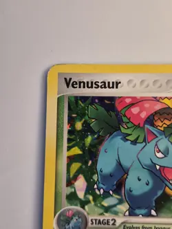 Venusaur 28/100 EX Crystal Guardians Holo Rare English Pokemon VINTAGE 2006 - HP - Image 3