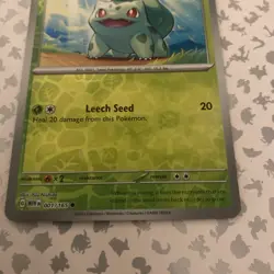 Pokemon - Bulbasaur 001/165 - Scarlet & Violet 151 - Reverse Holo - Near Mint - Image 2