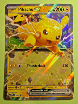 Pokemon - Pikachu EX - Battle Academy Black Star Promo Holo SVP106 Nm - Image 1