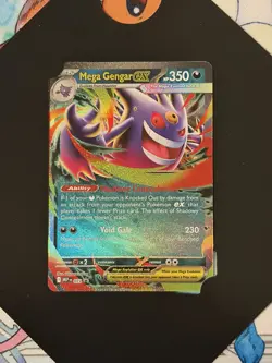 Mega Gengar ex 073 Moonlit Tin Holo Promo Pokemon English NM MEP Black Star Rare - Image 1