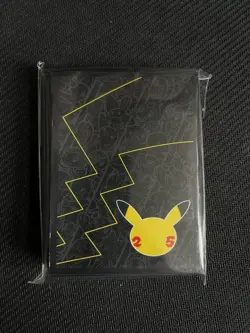 Pokemon Celebrations 25th Anniversary TCG Card Sleeves - 65 Pack - New - Image 1