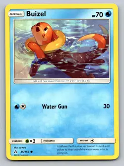 Buizel 35/156 Common Ultra Prism Pokemon Lightly Played - Image 1