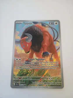 Pokemon Chaos Rising Tauros Illustration Rare 96/86 NM - Image 1