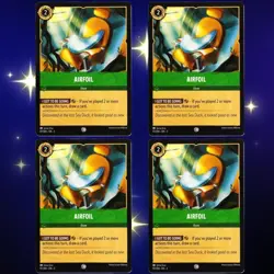 4x Airfoil Item Card - Common - Disney Lorcana TCG Into the Inklands #97/204 - Image 1