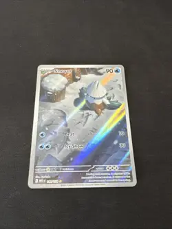 Pokemon TCG Snover 140/132 Mega Evolution Illustration Rare Mint Condition - Image 1