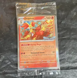 Pokemon Chaos Rising staff promo set (Delphox, ampharos, crobat,goodra) - Image 1