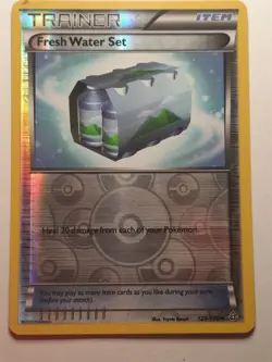Fresh Water Set 129/160 Primal Clash Reverse Holo Mint Pokemon Card - Image 1