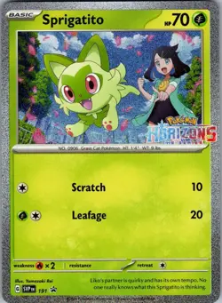 Sprigatito 191 Holo Promo Pokemon NM/M - Image 1