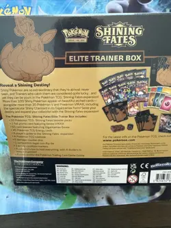 Pokemon TCG Shining Fates Elite Trainer Box (ETB) - Factor Sealed - Image 3
