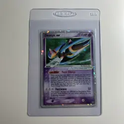 Deoxys ex 93/106 EX Emerald 2005 Holo Rare Pokemon Card TCG PSA 1 Contender 🔥 - Image 1