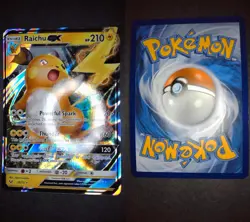 Raichu GX 29/73 Holo GX Rare Shining Legends Pokemon Holo Lightly Played - Image 1