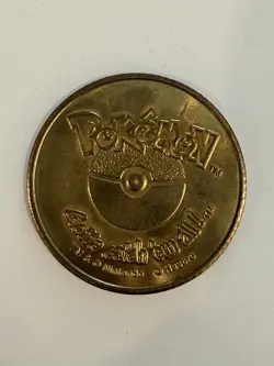 1999 Nintendo Hasbro Pokemon Battling Coin #145 ZAPDOS - Image 2