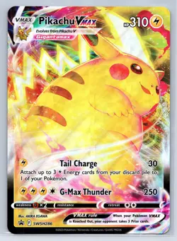 jumbo Pikachu VMAX SWSH286 Holo Promo Sword & Shield Promo Pokemon - Image 1