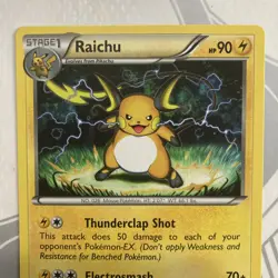 Raichu 49/162 2015 Pokemon XY BREAKthrough Non Holo Rare NM - Image 2