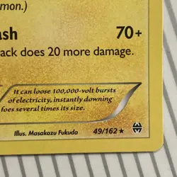 Raichu 49/162 2015 Pokemon XY BREAKthrough Non Holo Rare NM - Image 4