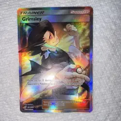 Pokemon Grimsley 234/236 Unified Minds Full Art Holo Trainer Ultra Rare Eng 2019 - Image 2