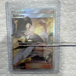 Pokemon Grimsley 234/236 Unified Minds Full Art Holo Trainer Ultra Rare Eng 2019 - Image 4