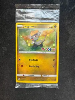Pokemon Promo Jangmo-o TRU Exclusive Card Sealed 75/111 Toys R Us Canada - Image 1