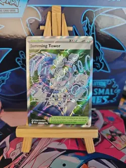 Jamming Tower 261/217 Ascended Heroes Full Art Ultra Rare Holo Pokemon Card - Image 1