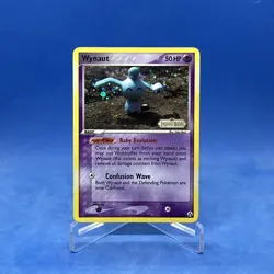 Wynaut 71/92 Legend Maker Reverse Holo Pokemon Card NM* Swirl* - Image 1
