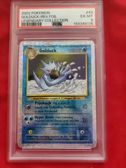 Pokemon TCG Golduck Legendary Collection Reverse Holo Uncommon Card 43/110 - Image 1