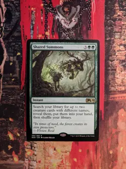 MTG Card : (1x) Shared Summons (Core Set 2020) - Image 1