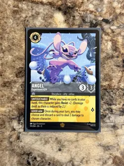 Disney Lorcana Winterspell Legendary Single Card- Angel: Experiment 624 - Image 1