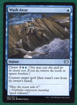 Wash Away - Innistrad: Crimson Vow (VOW) #87 - Magic: The Gathering MTG Card - Image 1