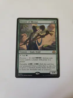 Magic: The Gathering Fanatic of Rhonas Modern Horizons 3 Regular Card - Image 1