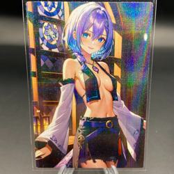Luna Holographic Anime Collectible Trading Card - Image 3