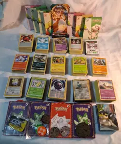 1200+ Pokemon Card Lot NM/LP 100+ Holos Base Set 2 McDonalds Promos Mitsuhiro... - Image 1