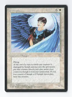 Seraph Ice Age MTG Vintage Magic the Gathering Card LP/NM - Image 1