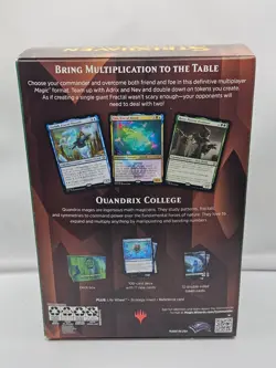 MTG Strixhaven Quantum Quandrix Commander Deck NEW SEALED 2021 630509959020 - Image 4