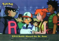 Pokemon EP15 Battle Aboard The St Anne Card Topps Blue Logo - Image 1